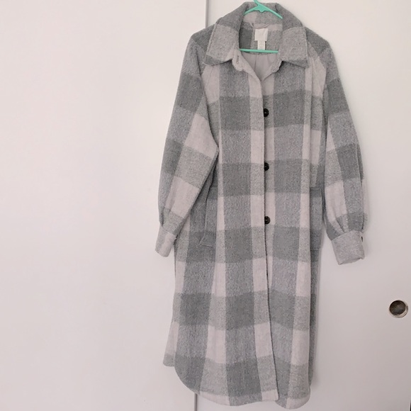 H&M Oversized Coat Size L - Picture 4 of 6